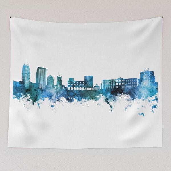 Item preview, Cannock England Skyline designed and sold by ArtPrints.