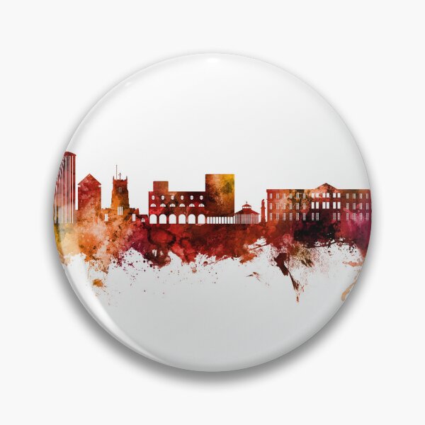 Item preview, Cannock England Skyline designed and sold by ArtPrints.