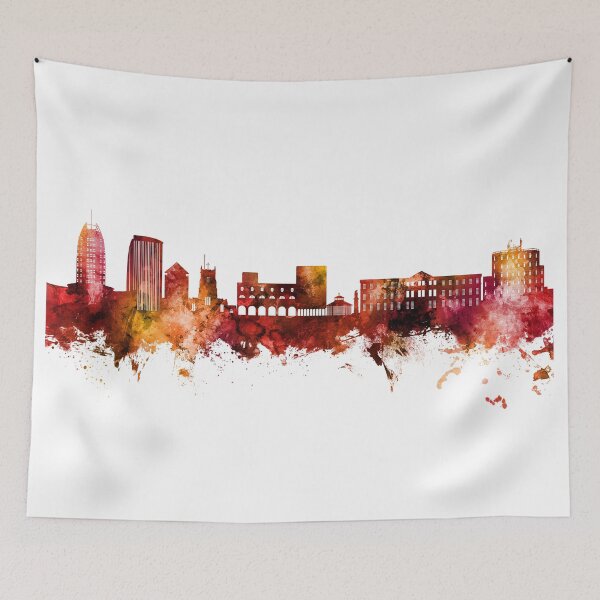 Item preview, Cannock England Skyline designed and sold by ArtPrints.