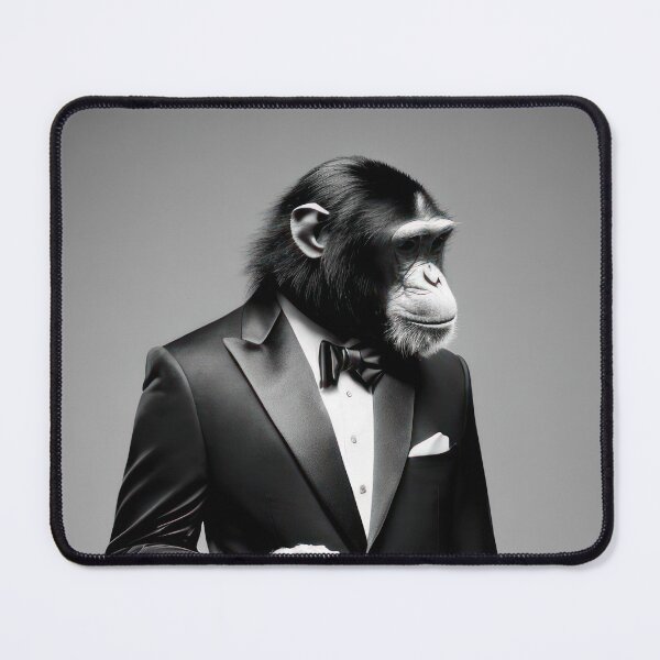 Item preview, Professional monkeys, chimps and primates in suits or clothes 13 designed and sold by hendrikspix.