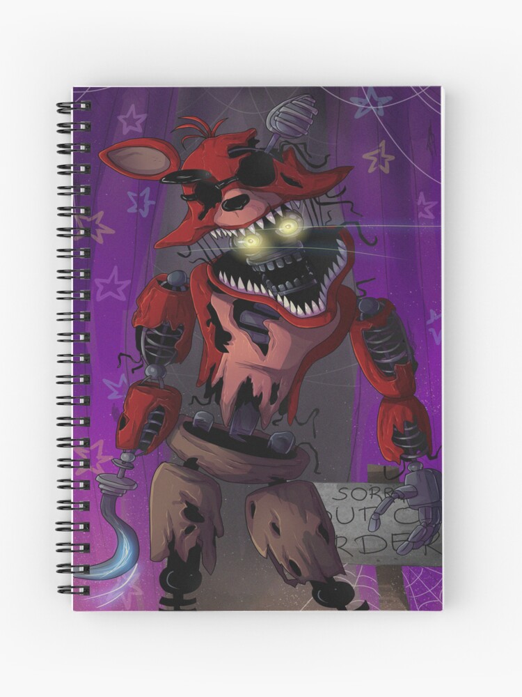 Fnaf Spiral Notebooks for Sale