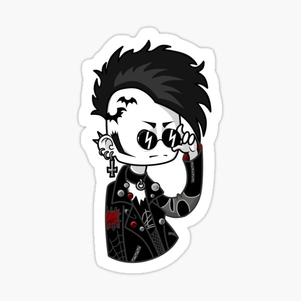 Deathrocker Sticker