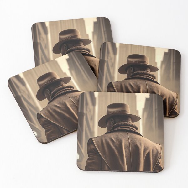 Item preview, Man in New York - 1930's Fantasy New York  designed and sold by ShadowAndSlate.