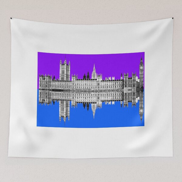 Item preview, Palace Of Westminster - Purple designed and sold by Gary Hogben.
