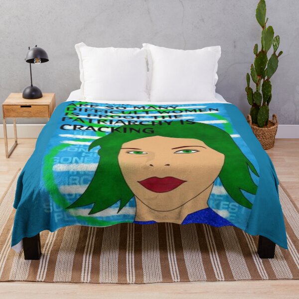 Item preview, Feminist Humanist Quote - The Fact There Are So Many Difficult Women Is Proof The Patriarchy Is Cracking designed and sold by LethalPixieDust.