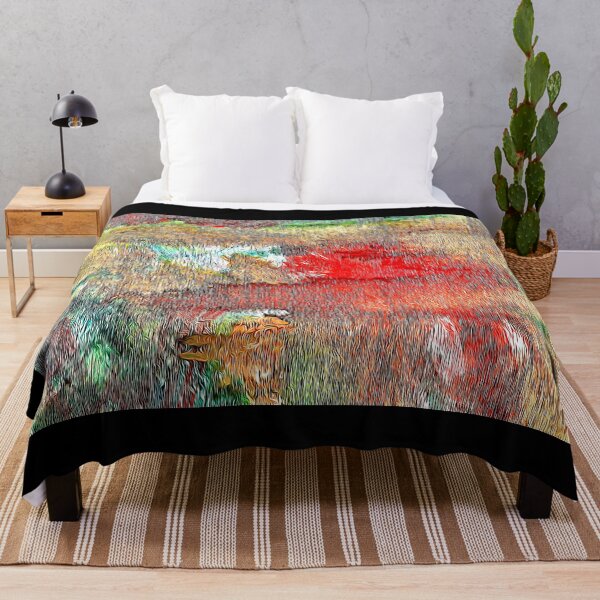 Item preview, Abstract Painted Canvas designed and sold by MIKAFXSTORE.