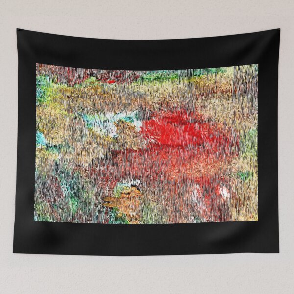 Item preview, Abstract Painted Canvas designed and sold by MIKAFXSTORE.