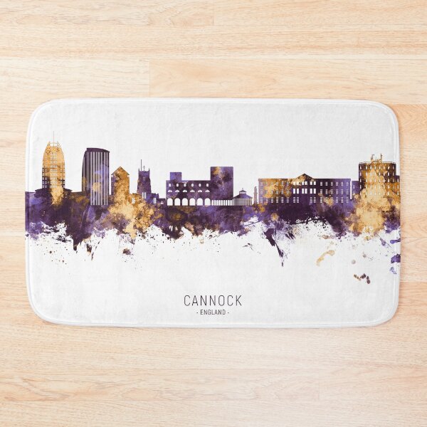 Item preview, Cannock England Skyline designed and sold by ArtPrints.