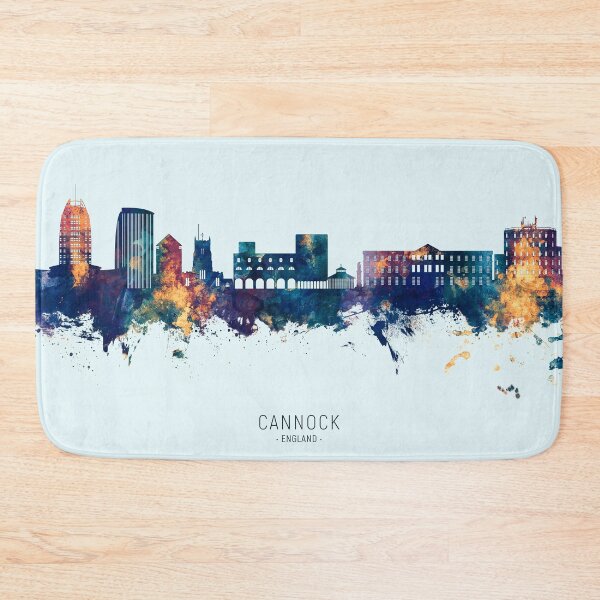 Item preview, Cannock England Skyline designed and sold by ArtPrints.