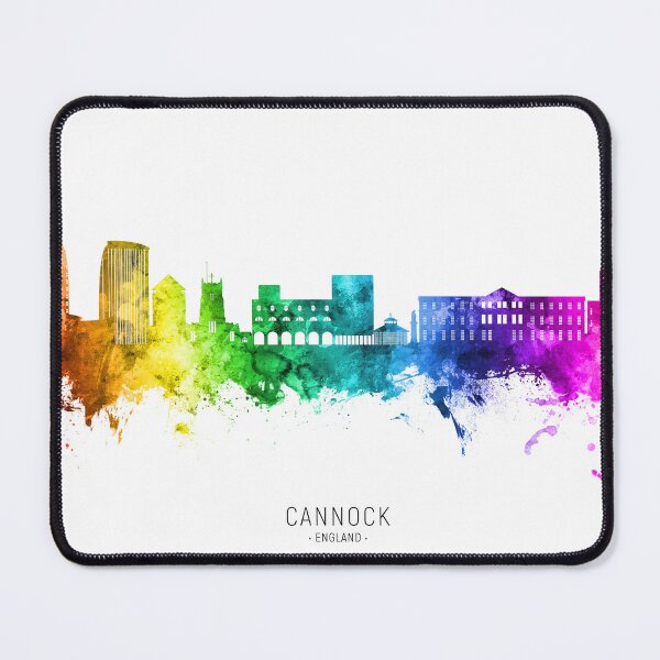 Item preview, Cannock England Skyline designed and sold by ArtPrints.