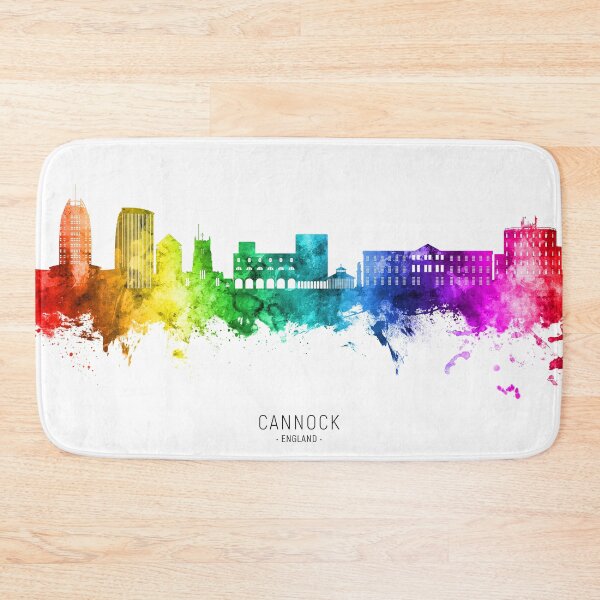 Item preview, Cannock England Skyline designed and sold by ArtPrints.