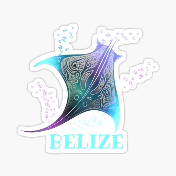 Item preview, Stingray Manta Ray Scuba Diving, Belize, Central America  designed and sold by CLOUDREST.