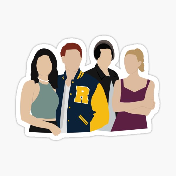 Riverdale Characters Sticker