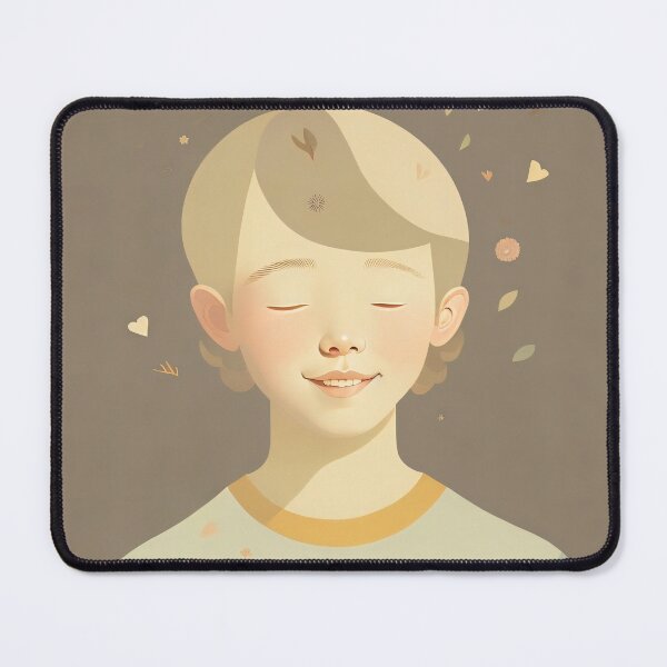 Item preview, Smiling Boho Boy designed and sold by BohoRhapsody.