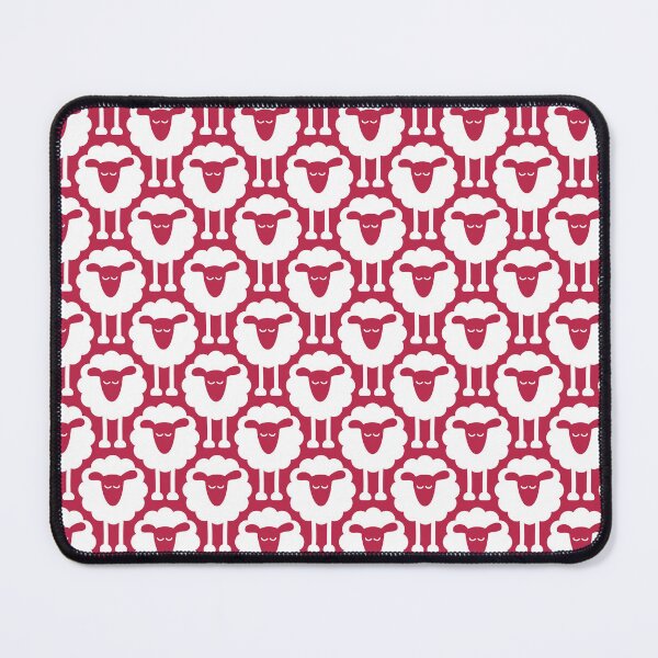 Item preview, 2693 C - funny sheep pattern, viva magenta designed and sold by RouCouCou.