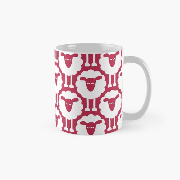Item preview, 2693 C - funny sheep pattern, viva magenta designed and sold by RouCouCou.