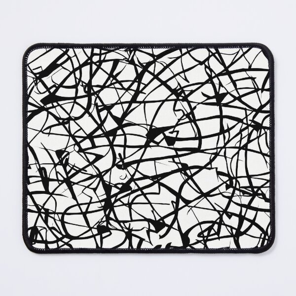 Item preview, Abstract lines on white background, seamless pattern designed and sold by evk-art.