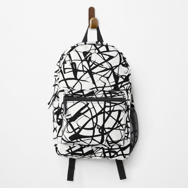 Item preview, Abstract lines on white background, seamless pattern designed and sold by evk-art.
