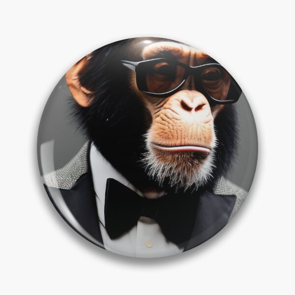 Item preview, Professional monkeys, chimps and primates in suits or clothes 15 designed and sold by hendrikspix.