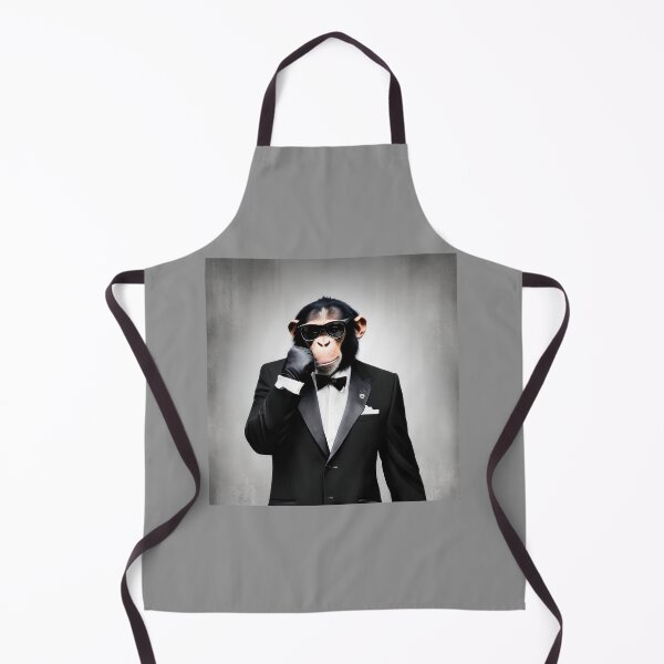 Item preview, Professional monkeys, chimps and primates in suits or clothes 17 designed and sold by hendrikspix.