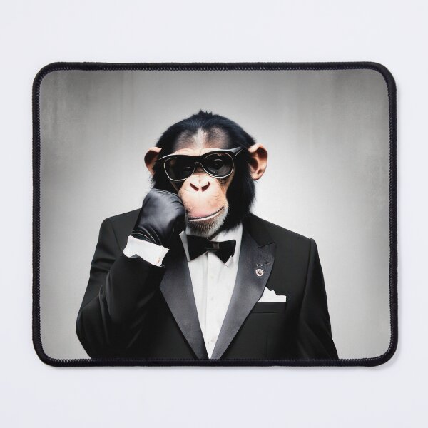Item preview, Professional monkeys, chimps and primates in suits or clothes 17 designed and sold by hendrikspix.