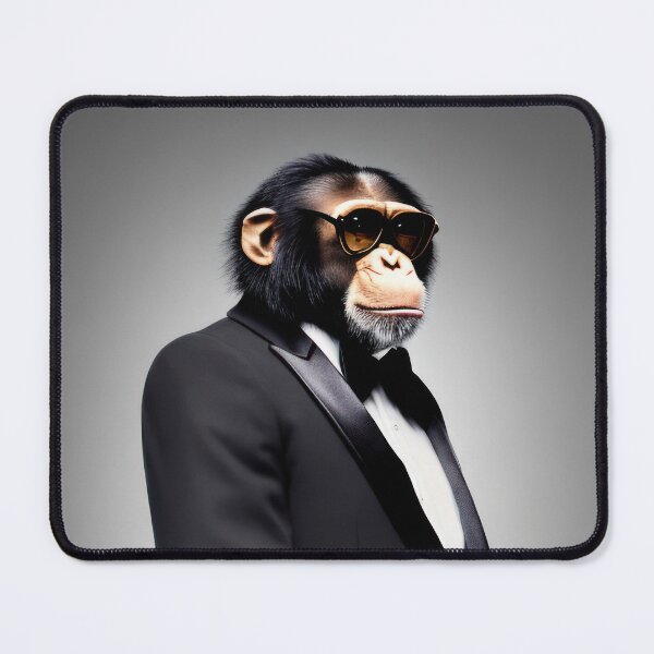 Item preview, Professional monkeys, chimps and primates in suits or clothes 18 designed and sold by hendrikspix.