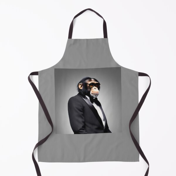 Item preview, Professional monkeys, chimps and primates in suits or clothes 18 designed and sold by hendrikspix.