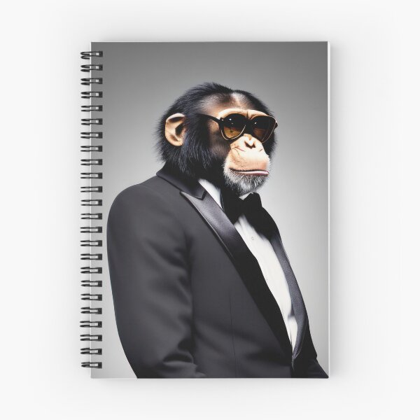 Item preview, Professional monkeys, chimps and primates in suits or clothes 18 designed and sold by hendrikspix.