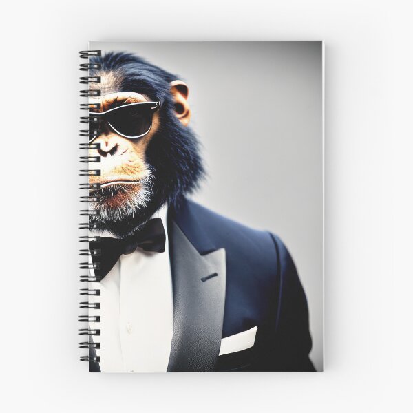 Item preview, Professional monkeys, chimps and primates in suits or clothes 19 designed and sold by hendrikspix.