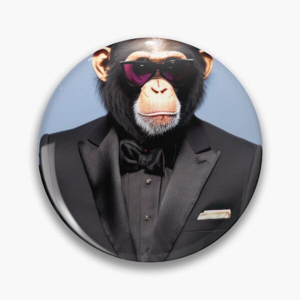 Item preview, Professional monkeys, chimps and primates in suits or clothes 16 designed and sold by hendrikspix.
