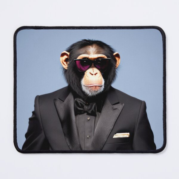 Item preview, Professional monkeys, chimps and primates in suits or clothes 16 designed and sold by hendrikspix.