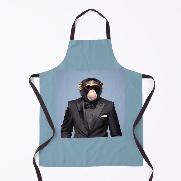 Item preview, Professional monkeys, chimps and primates in suits or clothes 16 designed and sold by hendrikspix.