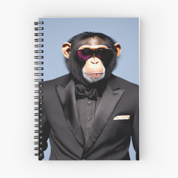 Item preview, Professional monkeys, chimps and primates in suits or clothes 16 designed and sold by hendrikspix.