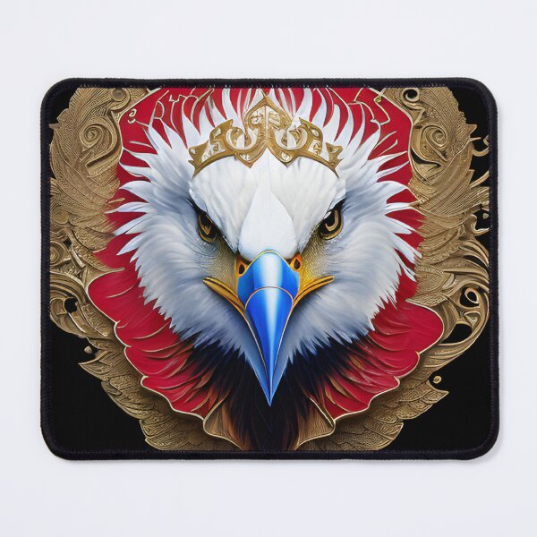 Item preview, Awesome Crowned Bald Eagle designed and sold by Swabcraft.