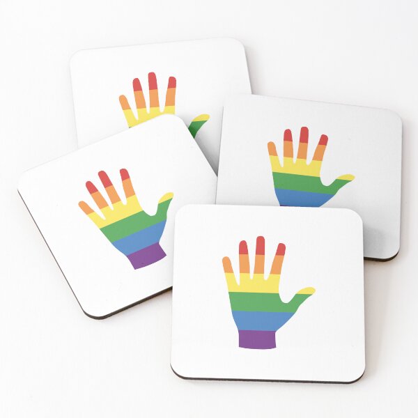 Item preview, Lgbt flag colors on hand design designed and sold by Luca Marella.