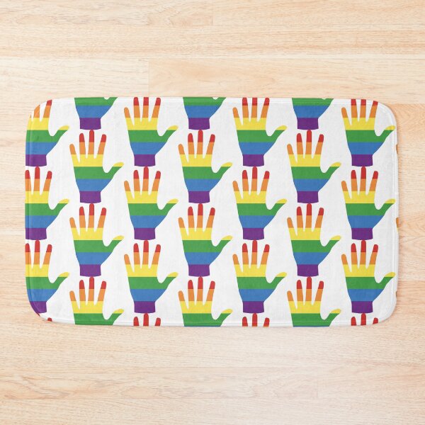 Item preview, Lgbt flag colors on hand design designed and sold by Luca Marella.