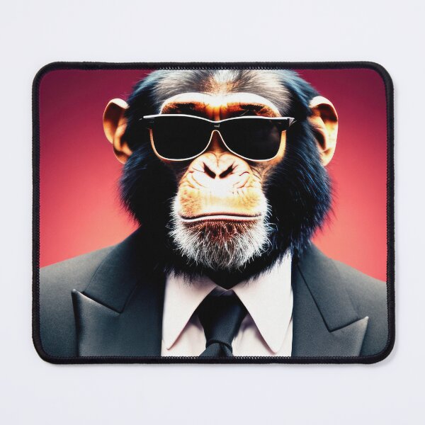 Item preview, Professional monkeys, chimps and primates in suits or clothes 21 designed and sold by hendrikspix.
