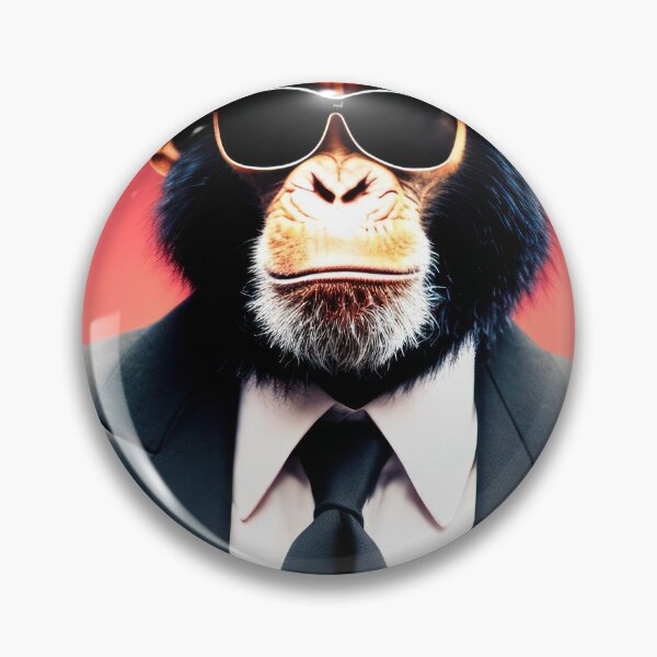 Item preview, Professional monkeys, chimps and primates in suits or clothes 21 designed and sold by hendrikspix.