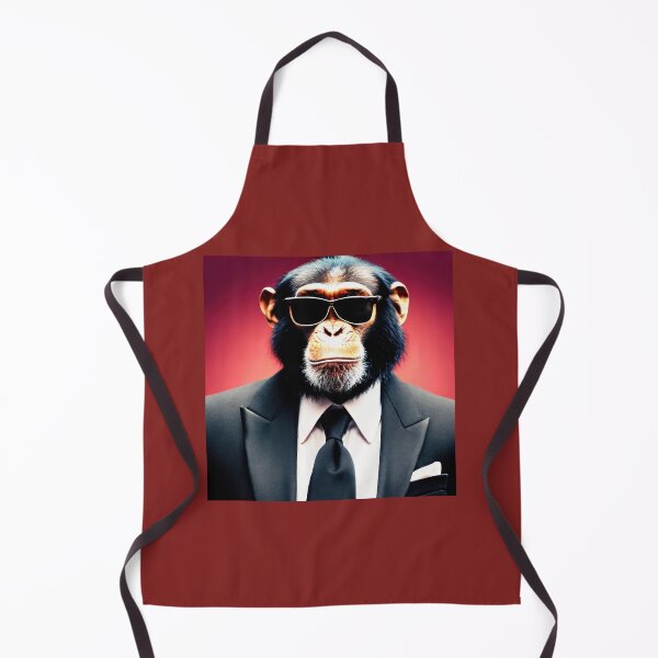 Item preview, Professional monkeys, chimps and primates in suits or clothes 21 designed and sold by hendrikspix.