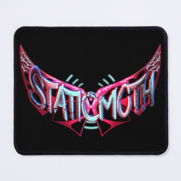 Item preview, Hazbin Hotel Staticmoth Logo designed and sold by SinfulVox.
