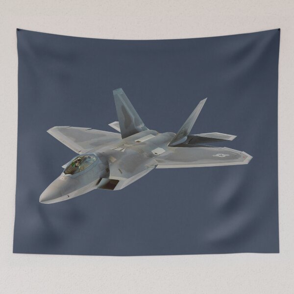 Artikelvorschau, F-22 Raptor - auf Blau entworfen und verkauft von boltjesdesign.