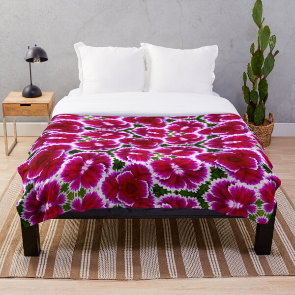 Item preview, Purple Carnation Pattern designed and sold by Patternflower.