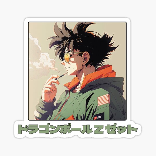 Goku Drip Stickers for Sale