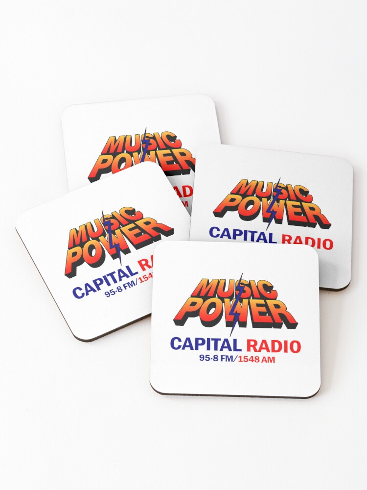 Thumbnail 1 of 5, Coasters (Set of 4), NDVH Music Power designed and sold by nikhorne.