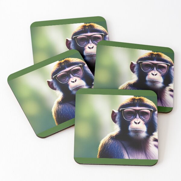 Item preview, Professional monkeys, chimps and primates in suits or clothes 24 designed and sold by hendrikspix.