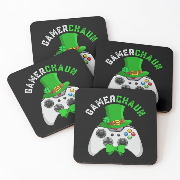 Item preview, Gamerchaun Funny Gamer - St. Patrick's Day designed and sold by S Cube Design.