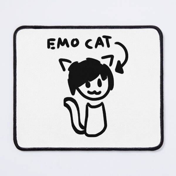 Item preview, emo cat vers. 2 designed and sold by 5RCreations.