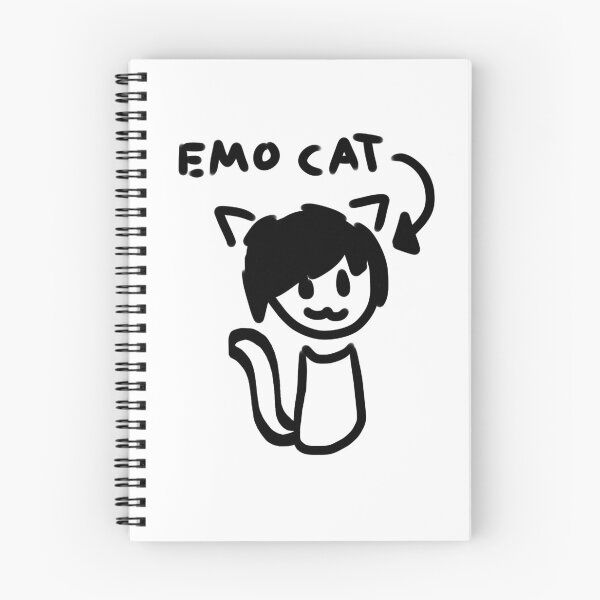 Item preview, gato emo versión 2 designed and sold by 5RCreations.