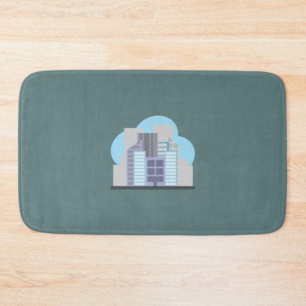 Item preview, Intricate Flat City Landscape Illustration: Explore the Beauty of the City in a Whole New Way designed and sold by Graciaisgrace.