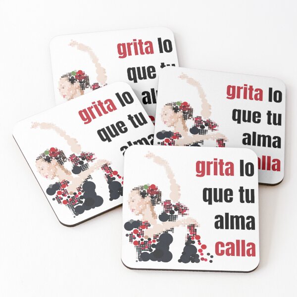 Item preview, Shout what your soul shuts / Spain Flamenco Quotes designed and sold by royumi.